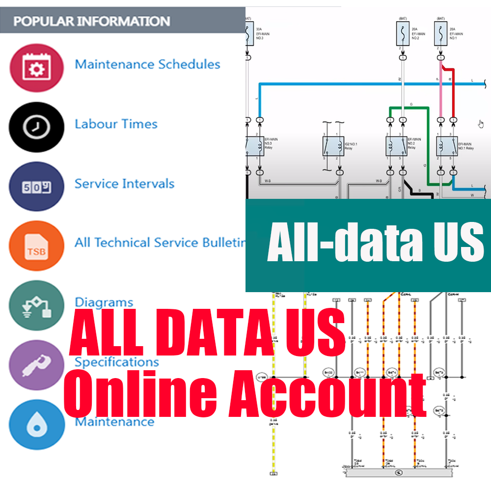 Workshop Tools Online - 2026 Online Hesabı Alldata ABD Oto