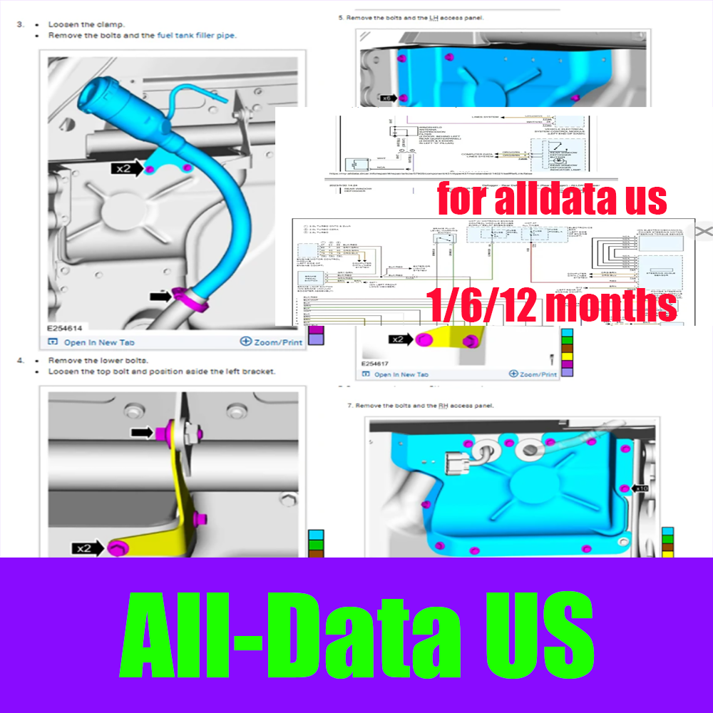 Workshop Tools Online - 2026 Alldata US Tam Sürüm Kablolama