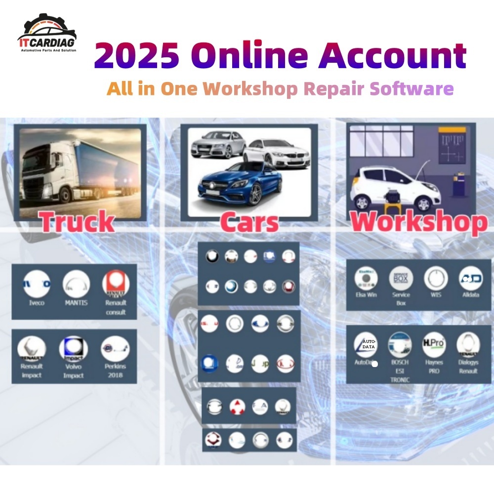 Workshop Tools Online - 2026 Çevrimiçi Hesabı Aut0-data Auto' Data