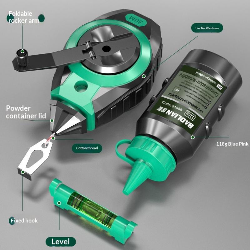 3 adet çizgi çizme aracı tebeş - Workshop Marking Tools incelemesi ve fiyatı